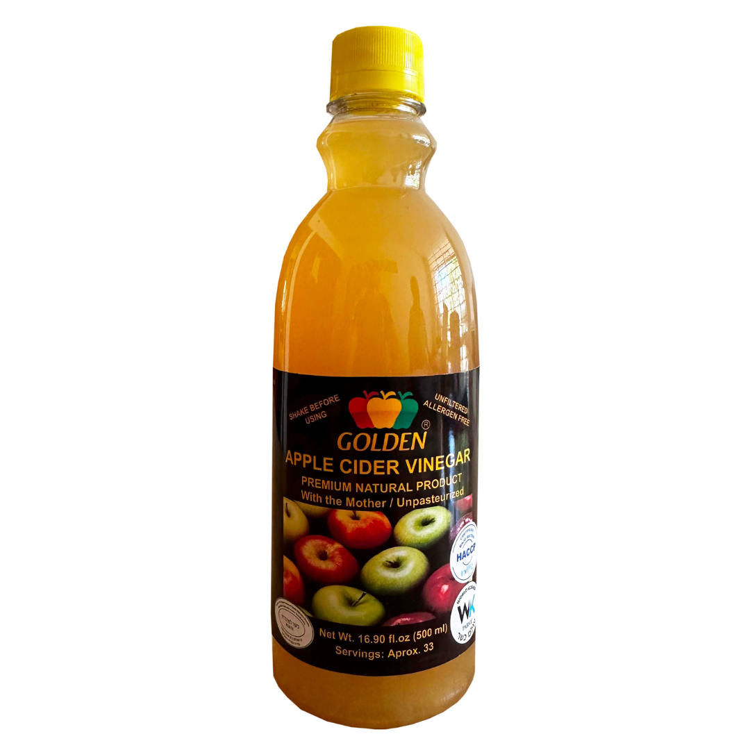 Golden Apple Cider Vinegar 16.90 fl.oz (500ml)