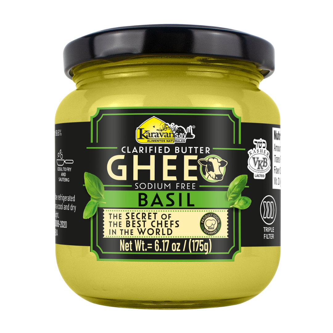 Ghee with Basil 6.17oz (175g)