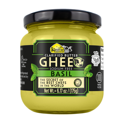Ghee with Basil 6.17oz (175g)