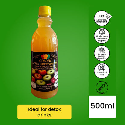 Ghee Pack 1 Natural 7.05Oz + 1 Avocado 7.05Oz + 1 Tropical 7.05Oz + Golden Apple Cider Vinegar