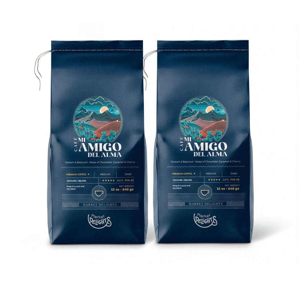 Pack x 2 Premium Artisan Coffee Mi Amigo del Alma