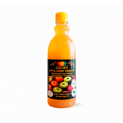 Golden Apple Cider Vinegar 16.90 fl.oz (500ml)