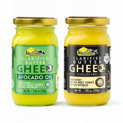 Ghee Pack 1 Natural 7.05Oz + 1 Avocado 7.05Oz