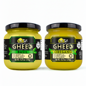 Ghee Pack 1 Basil 6,17Oz + 1 Oregano 6,17Oz