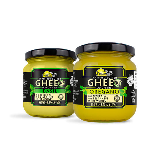 Ghee Pack 1 Basil 6,17Oz + 1 Oregano 6,17Oz