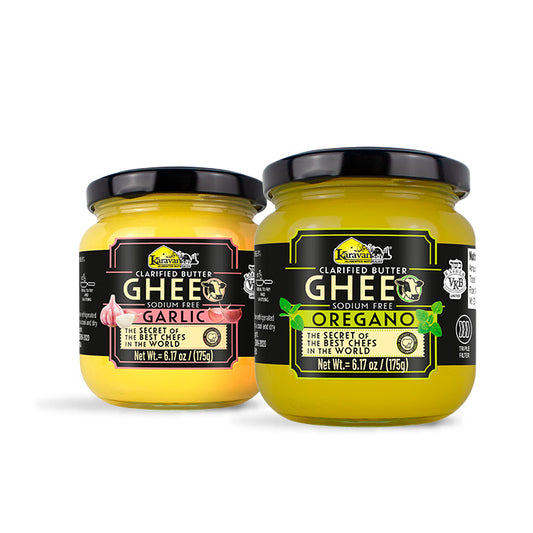 Ghee Pack 1 Oregano 6,17Oz + 1 Garlic 6,17Oz