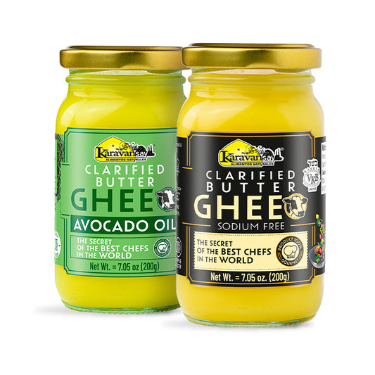Ghee Pack 1 Natural 7.05Oz + 1 Avocado 7.05Oz