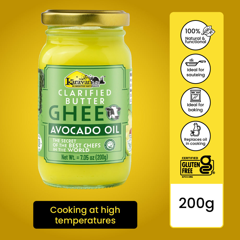 Ghee Pack 1 Avocado 7.05Oz + 1 Tropical 7.05Oz