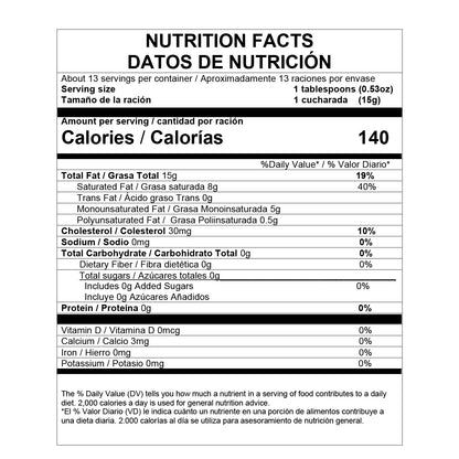 Ghee with Avocado Oil 7.05oz (200g)