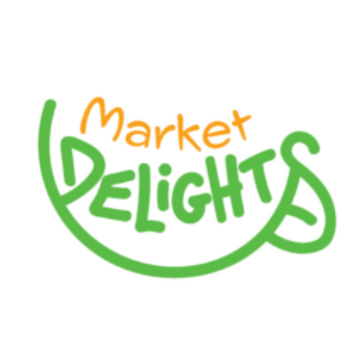 Market Delights square logo – brand identity