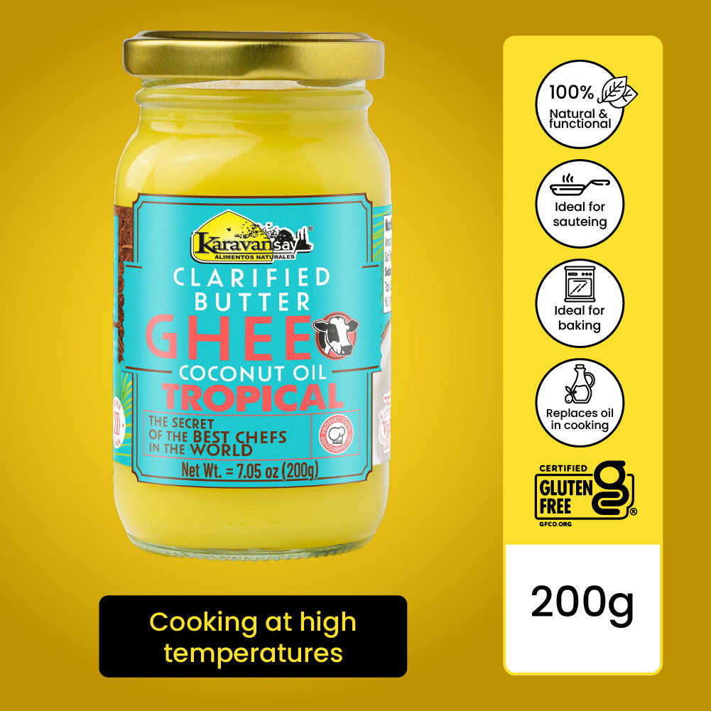 Ghee Pack 1 Avocado 7.05Oz + 1 Tropical 7.05Oz